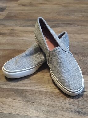 Keds Womens Slip-On Casual Shoes in Light Gray